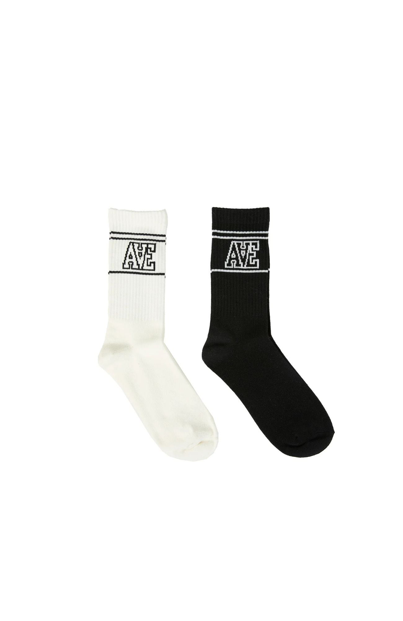 Athletica Sock 2 Pack Black