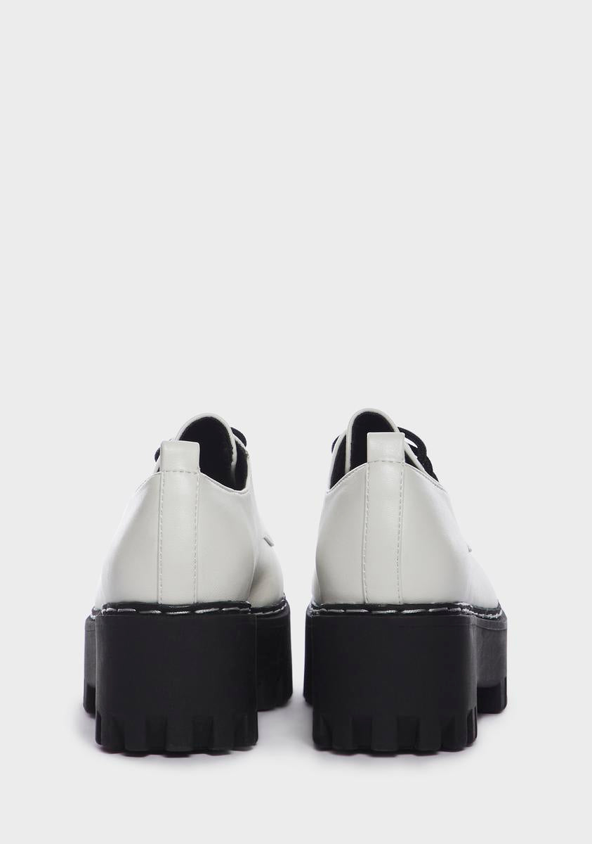 Angel Trading Places Platform Oxfords