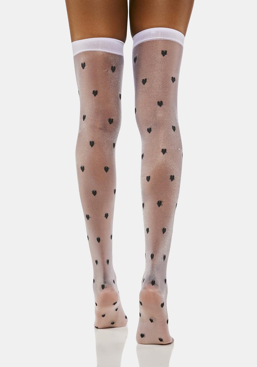 Angel Sprint My Heart Thigh Highs