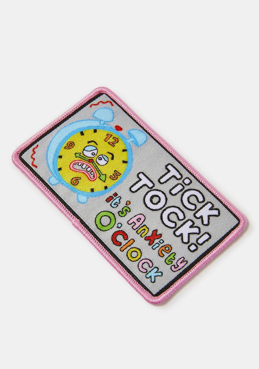 Anxiety Clock Patch