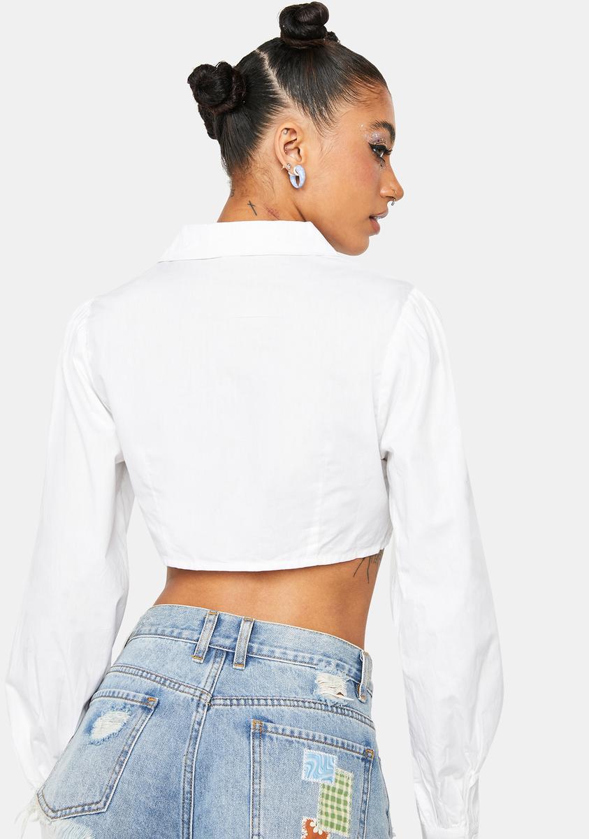 Angel Not So Pure Crop Top