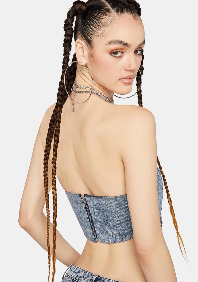 Amison Denim Corset