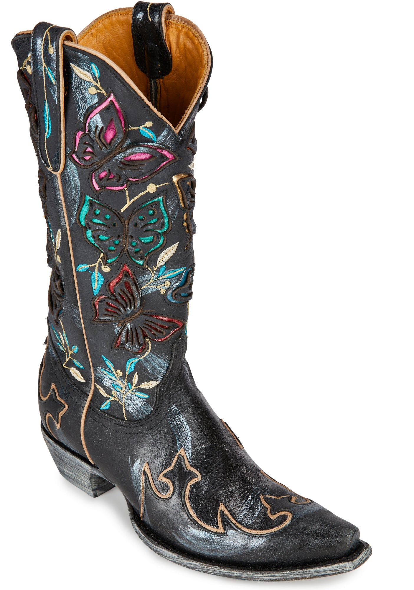 Amadis Butterfly Cowboy Boots