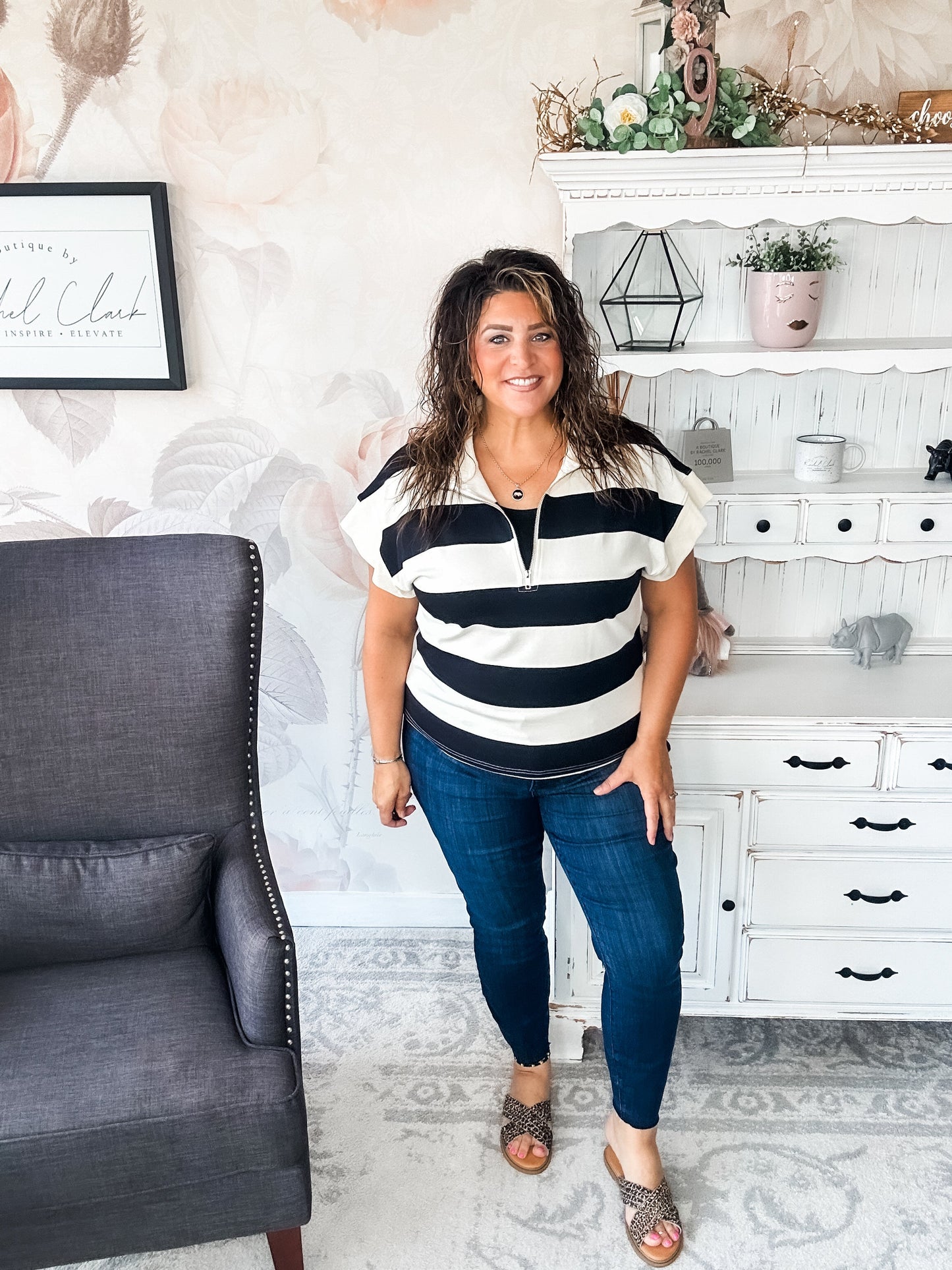 Hope Floats Quarter Zip Sweater
