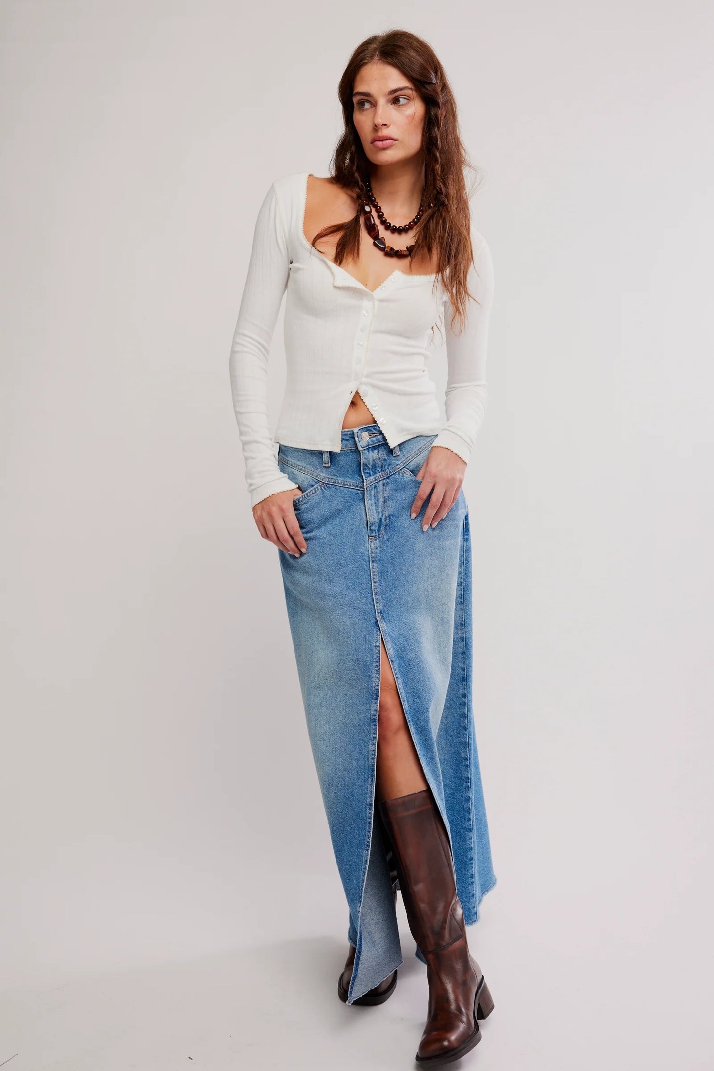 end game pointelle long sleeve