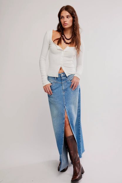 end game pointelle long sleeve