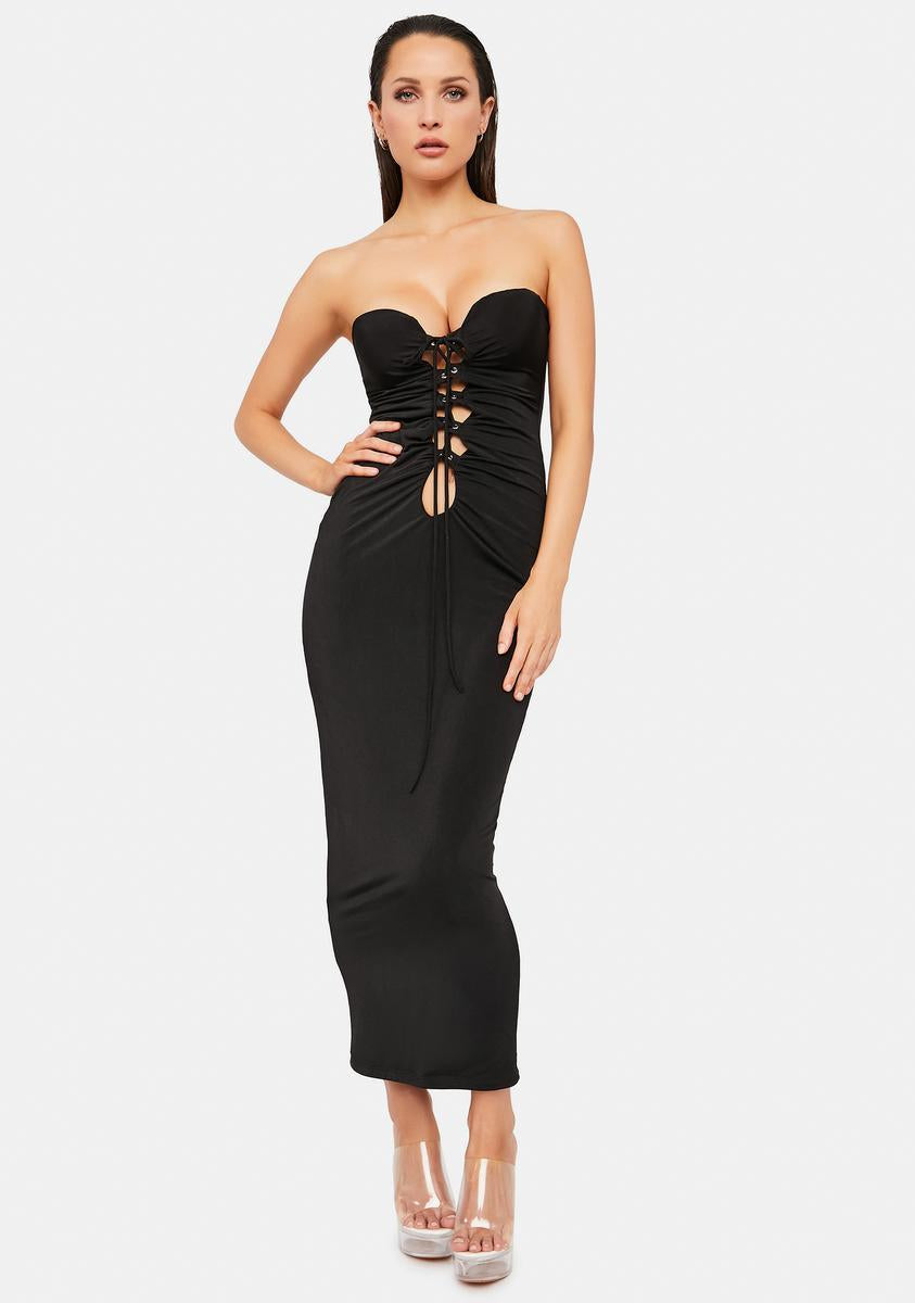 Always Want More Tube Maxi Dress