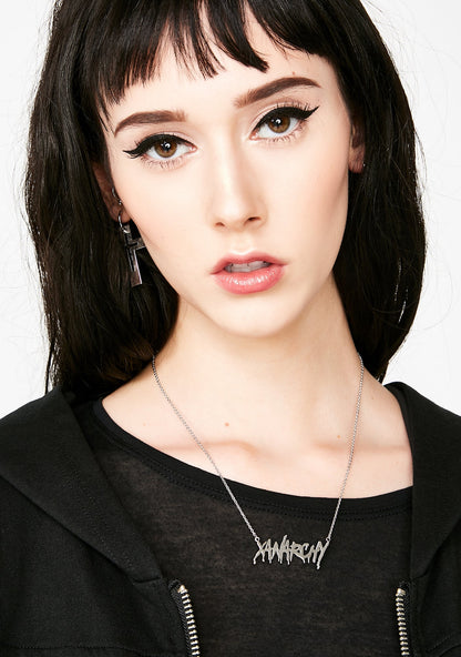 Anarchy Angel Necklace