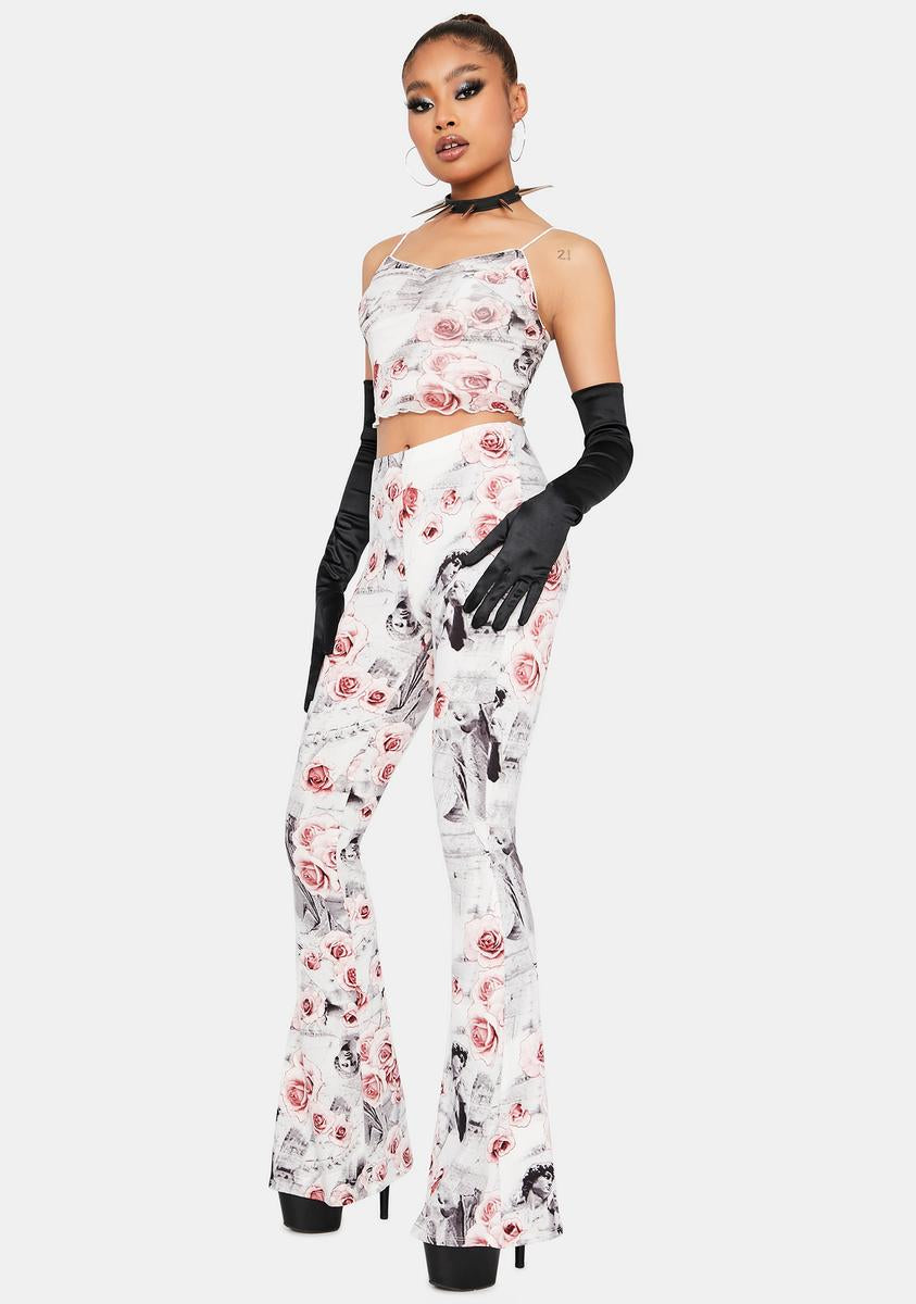 Ancient Romance Flare Pants