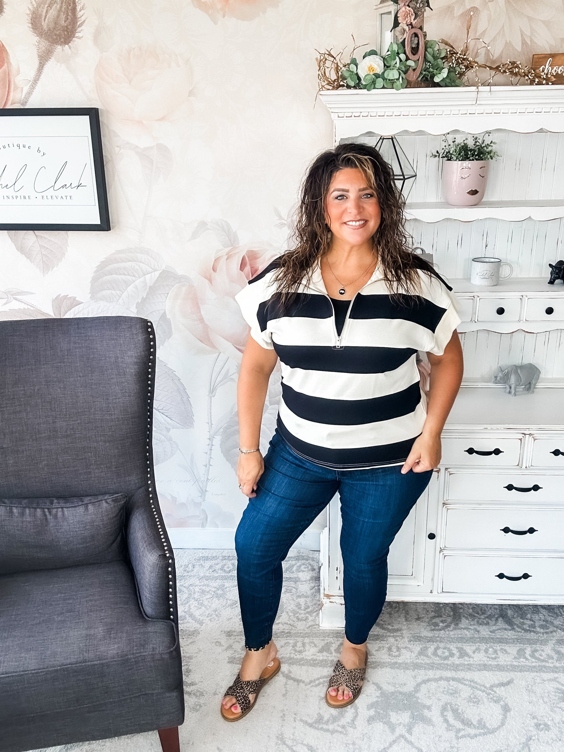 Hope Floats Quarter Zip Sweater
