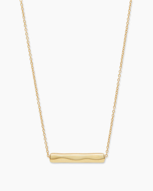 Bespoke Bar Adjustable Necklace (gold)