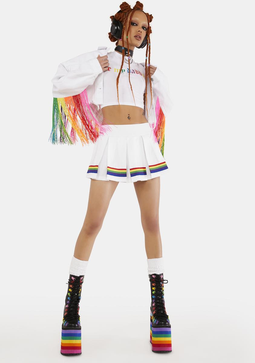 Angel Strutting By Life Pleated Skirt