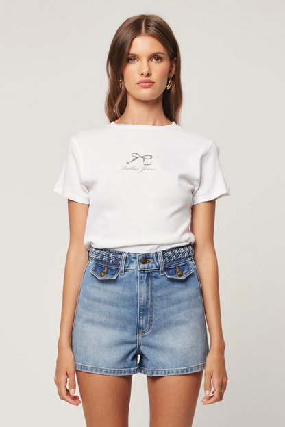rolla's classic tee - pretty bow