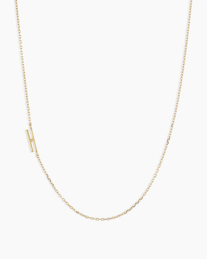 14K Gold Alphabet Necklace