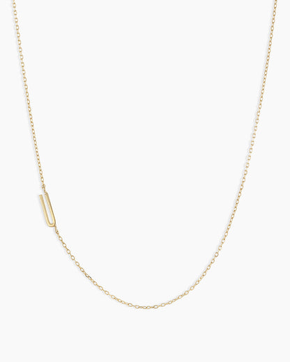 14K Gold Alphabet Necklace