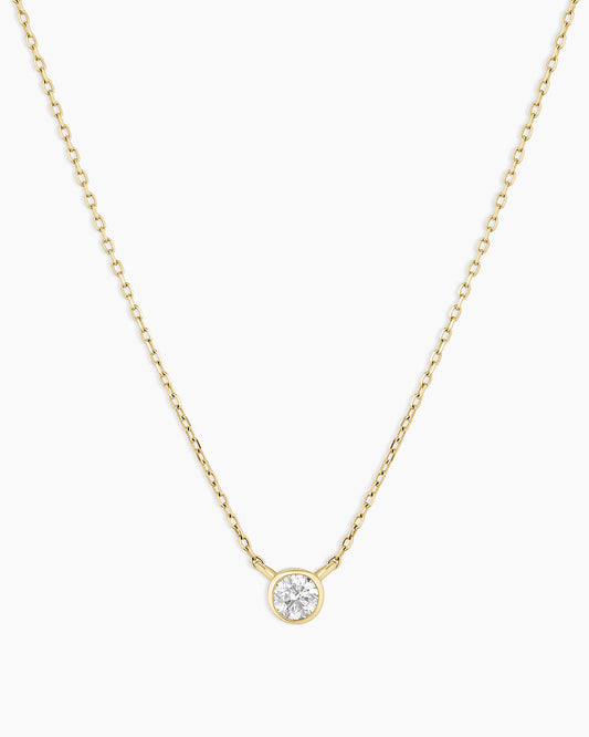 14K Classic Diamond Necklace