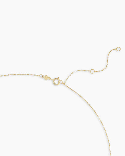 14K Diamond Pavé Necklace