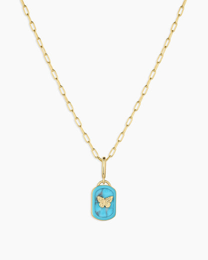 Power Gemstone Parker Charm Necklace Healing