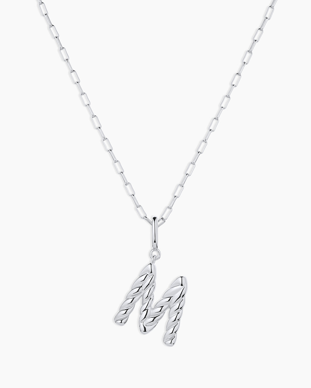 Crew Alphabet Statement Charm Necklace