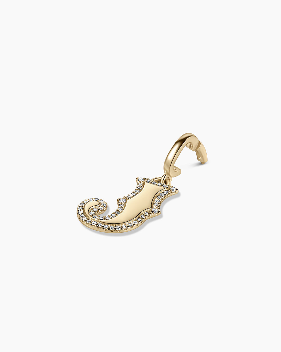14K Diamond Era Alphabet Charm