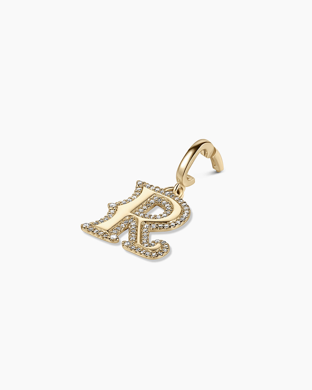 14K Diamond Era Alphabet Charm
