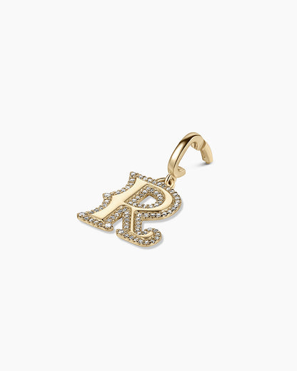 14K Diamond Era Alphabet Charm