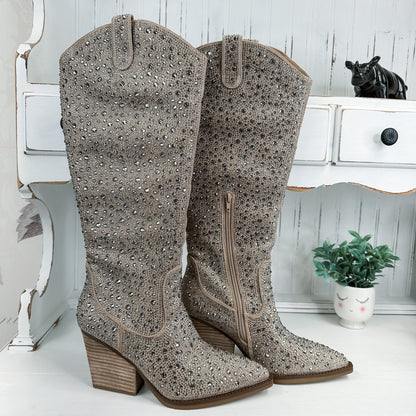Kady Tall Boot - Taupe