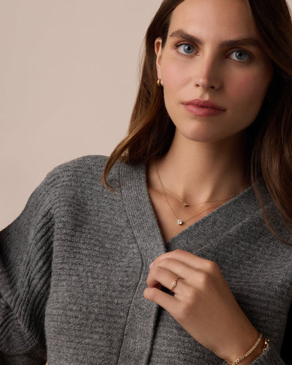 14K Lab Grown Diamond Heart Necklace
