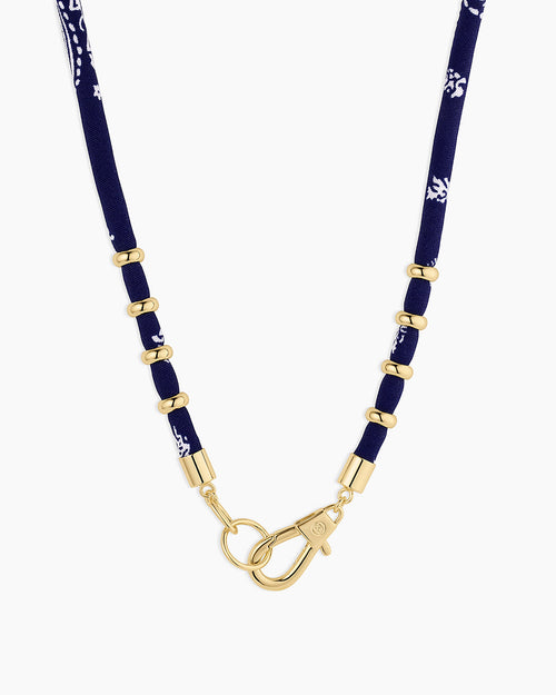 Paisley Bandana Long Necklace
