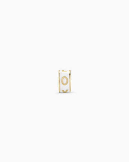 14K Gold Love Halo Charm