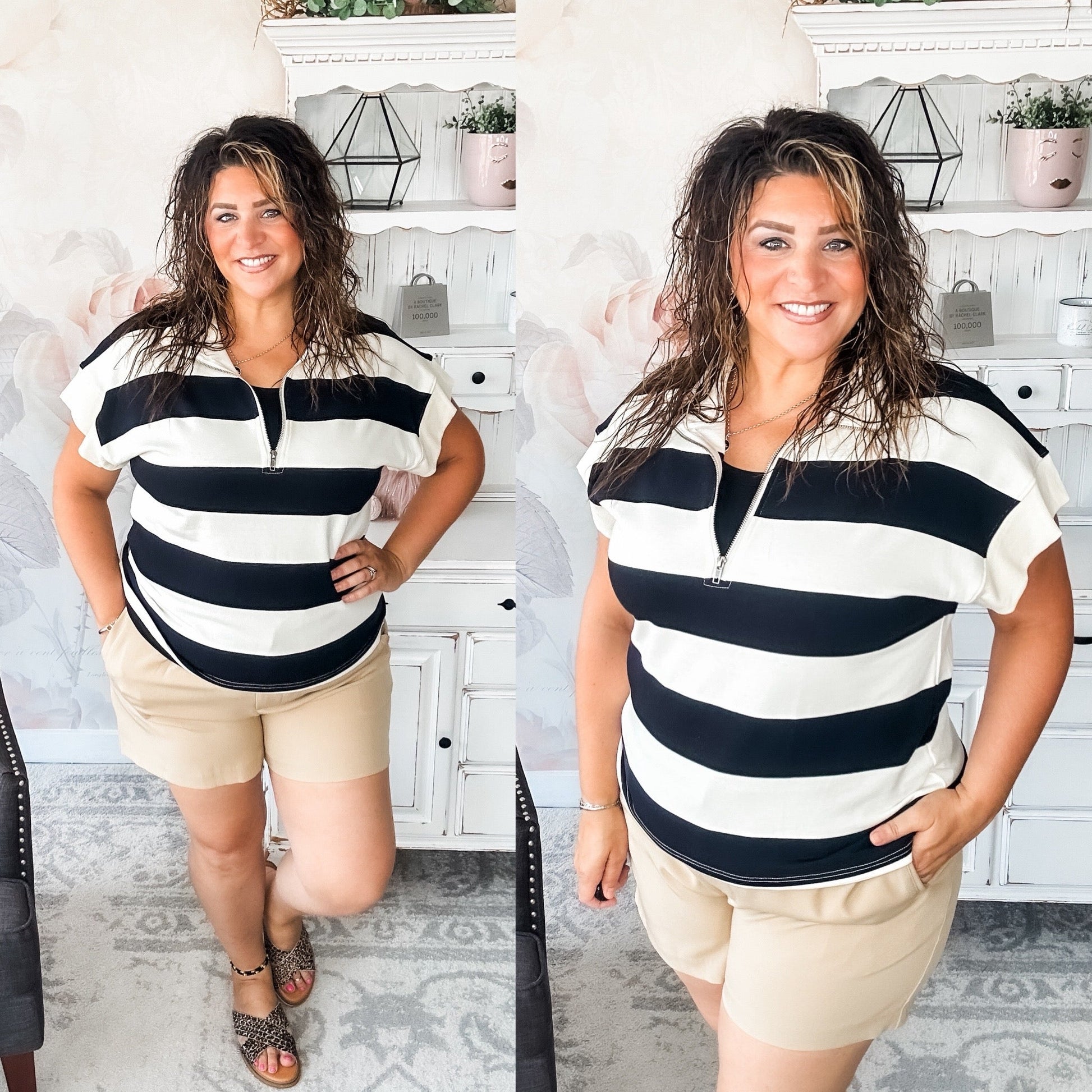 Hope Floats Quarter Zip Sweater