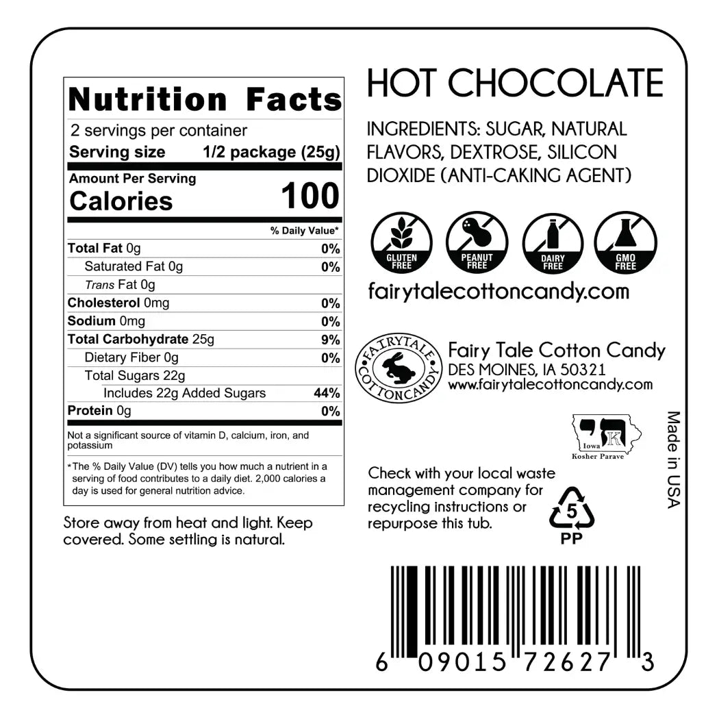 Hot Cocoa Cotton Candy