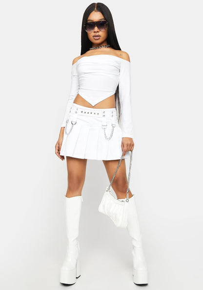 Angel Protect My Soul Crop Top