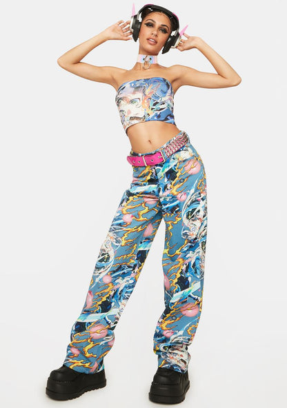 Anime Print Bandeau