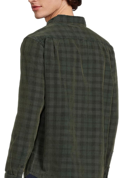 Artifice Cord Long Sleeve Black Wash