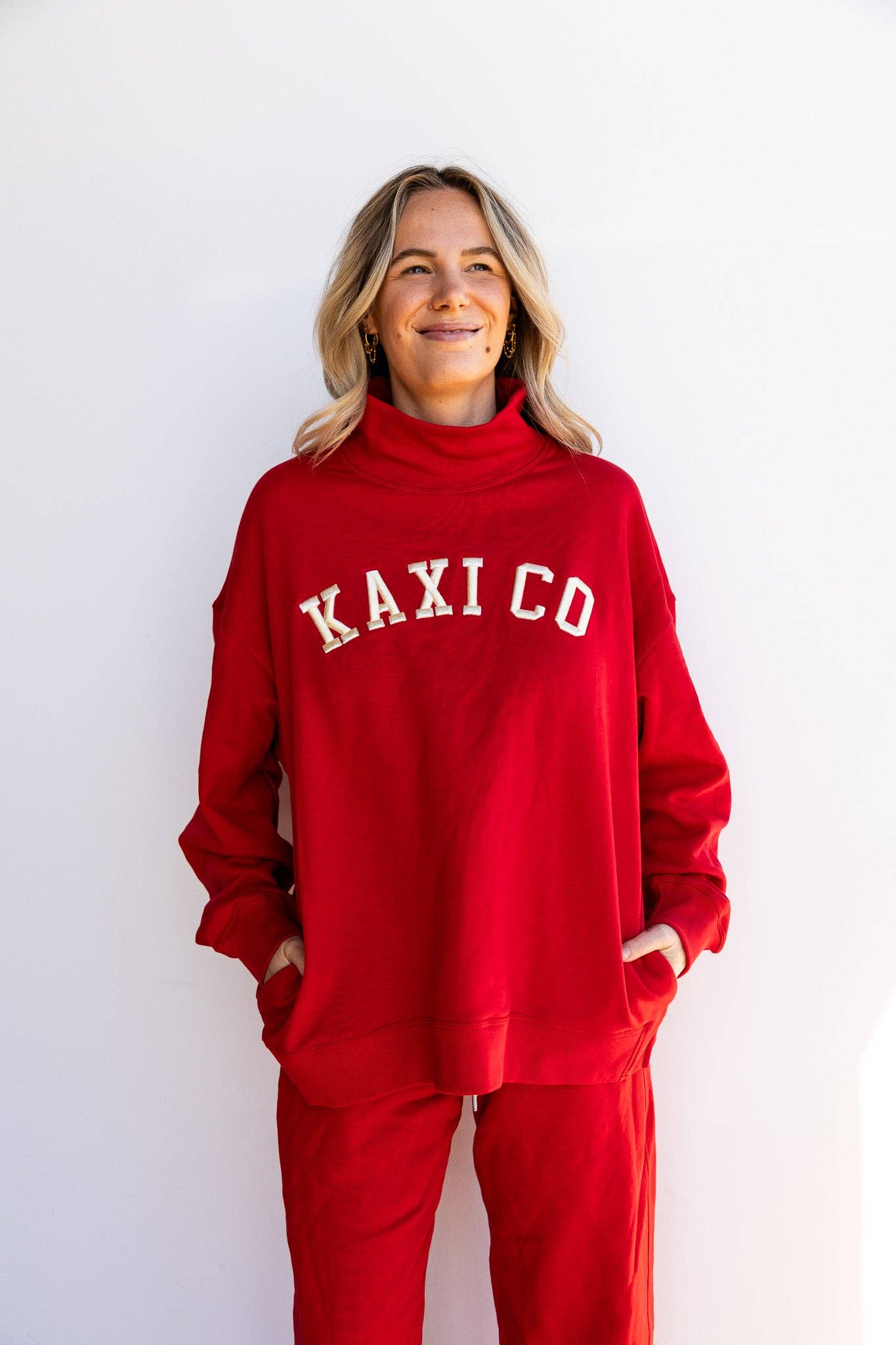 kaxi co mock neck