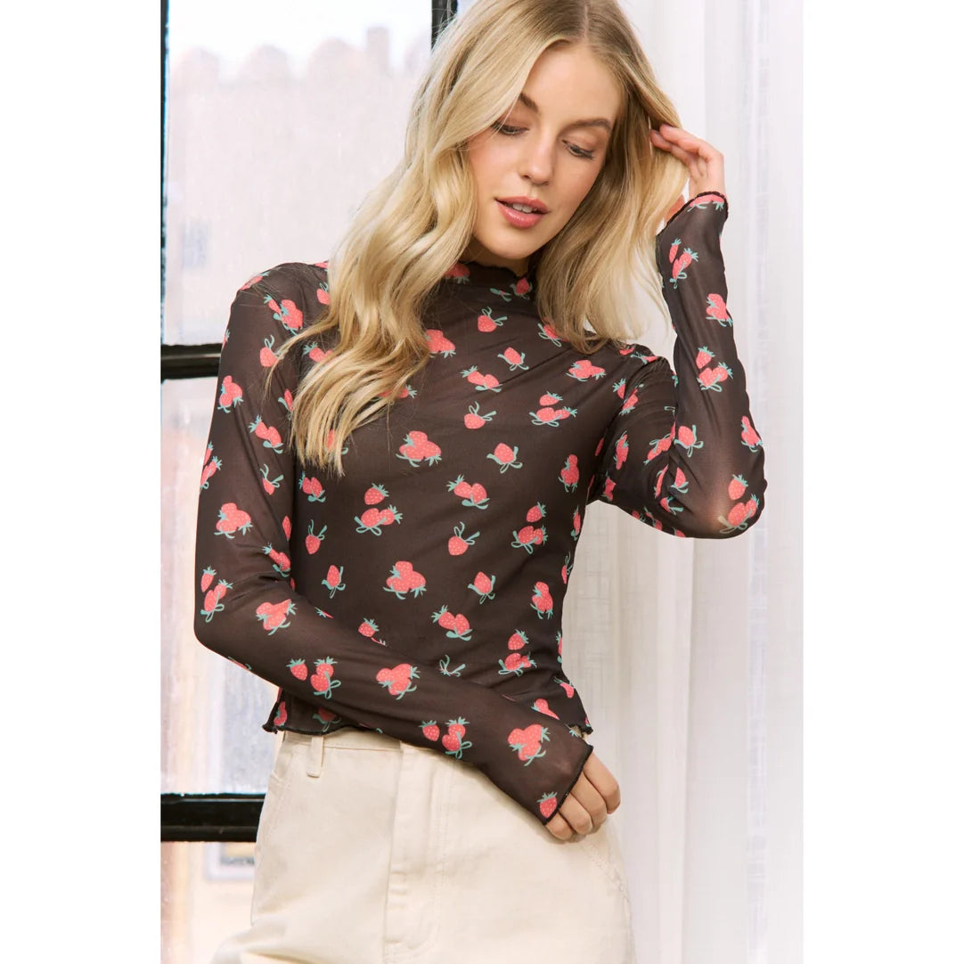 Just Wanna Move It Mesh Top