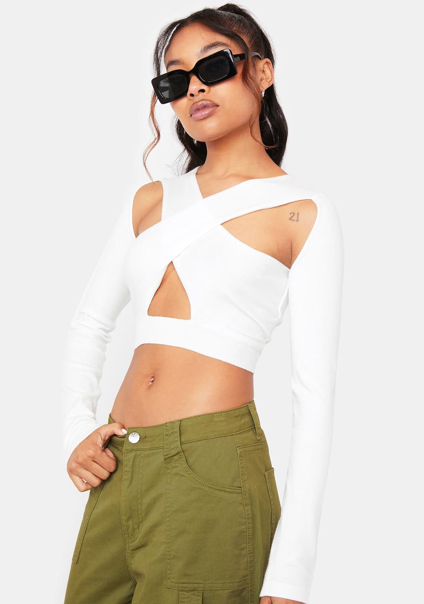 Angel No More Lies Cut-Out Top