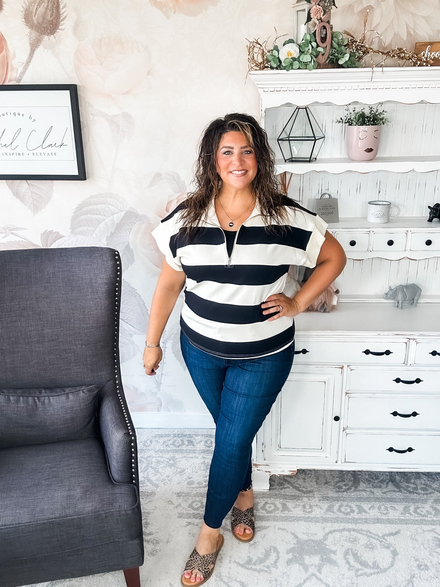 Hope Floats Quarter Zip Sweater