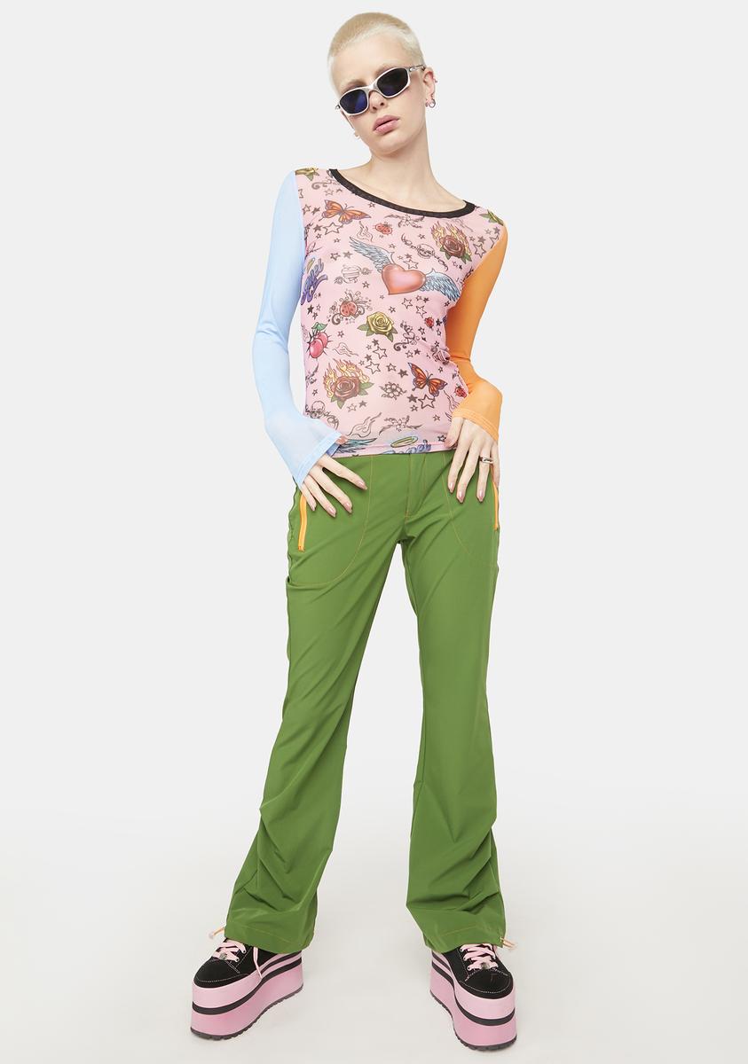 Angst And Anarchy Mesh Top