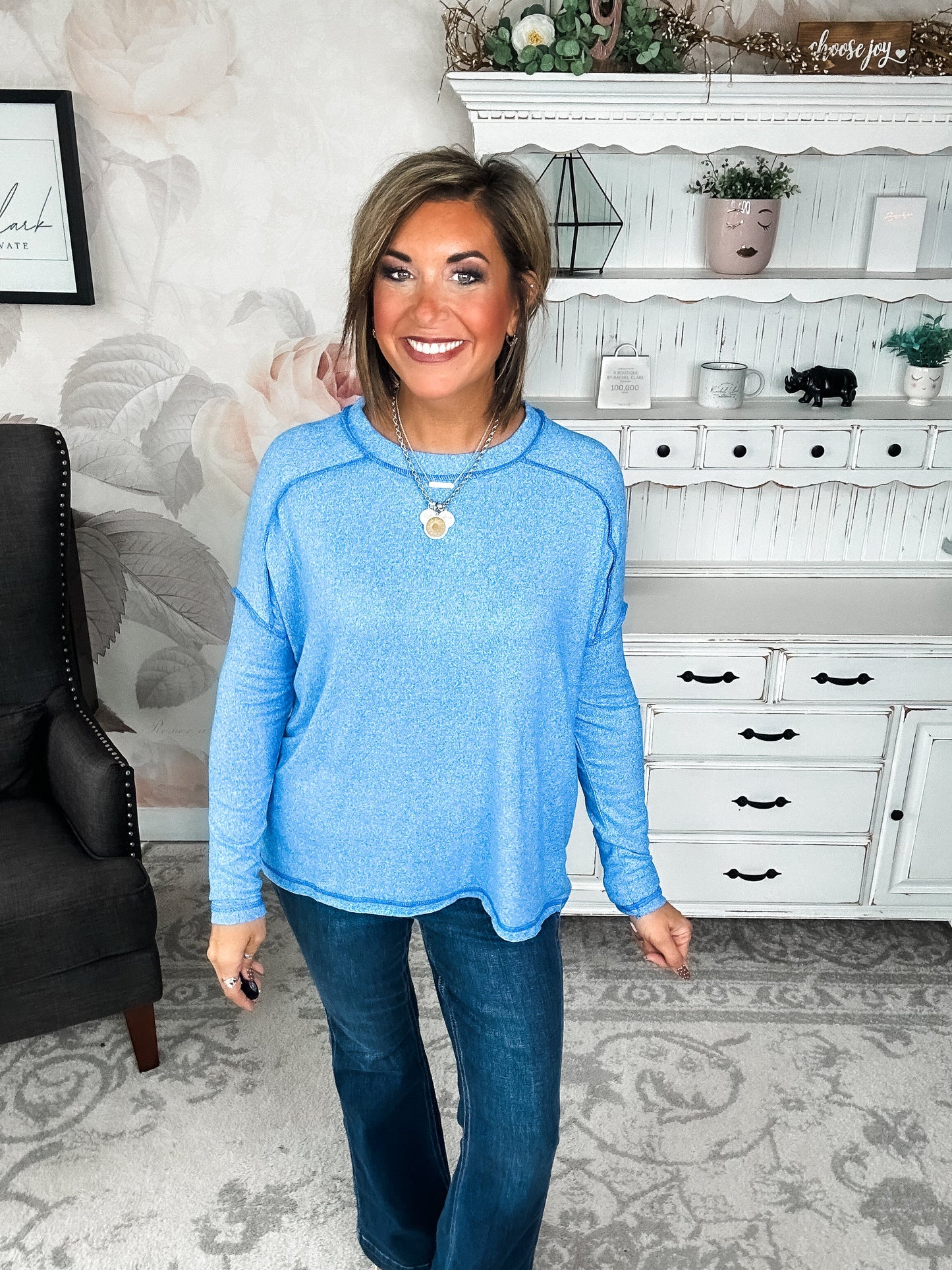 Midnight Mover Pullover - Ocean Blue