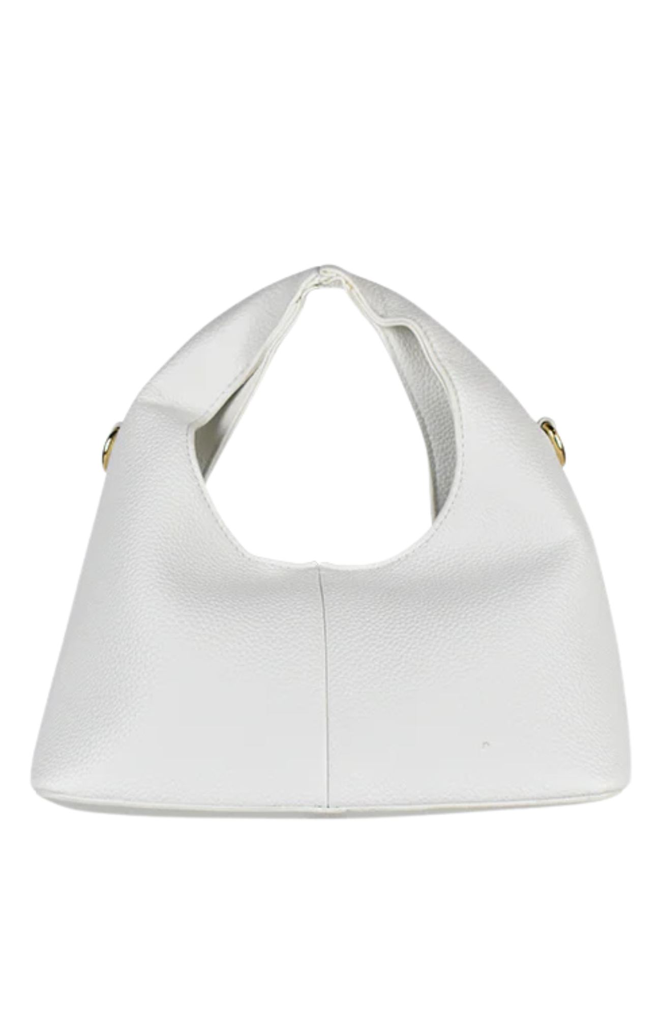 Bambino Bag White Pebble Gold