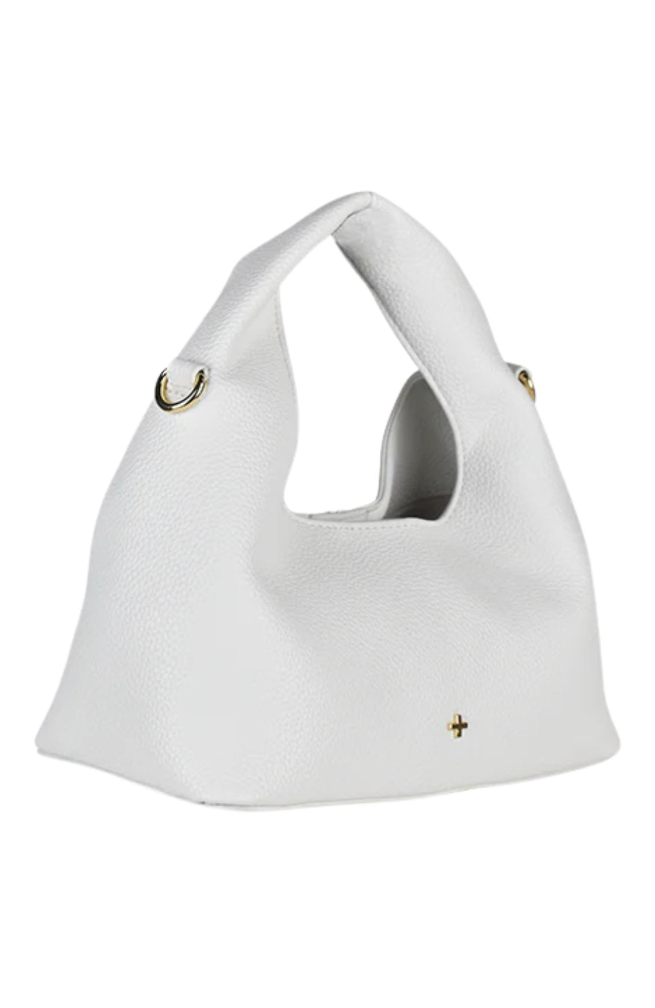 Bambino Bag White Pebble Gold