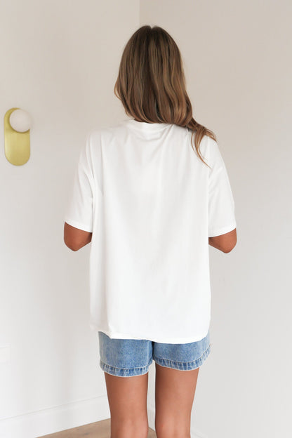 Aperol Club Tee White