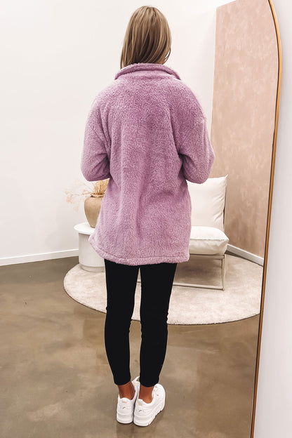Apollo Cosy Shacket Lilac