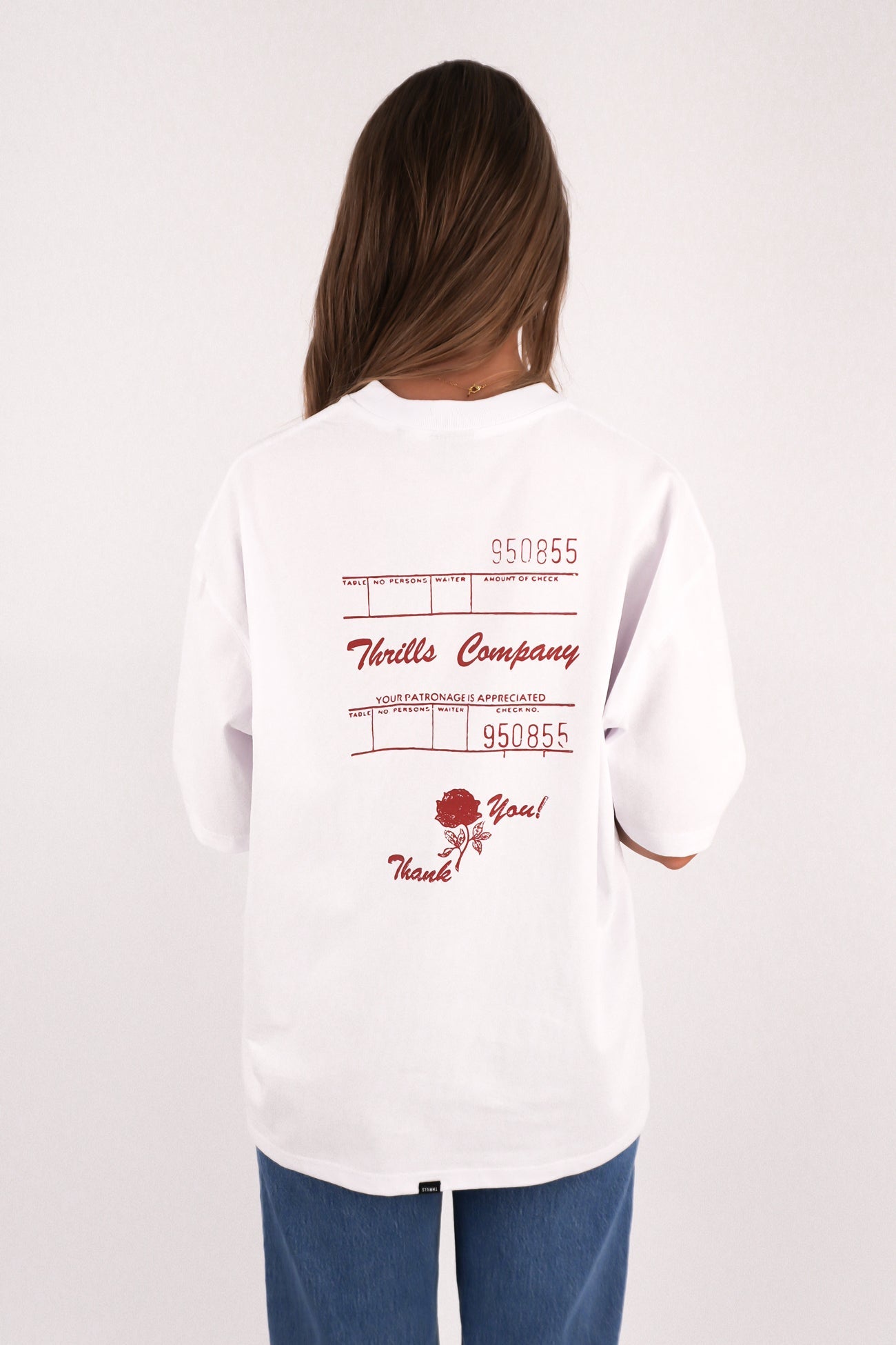 Appreciation Oversized Tee White
