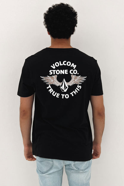 Archer Short Sleeve Tee Black