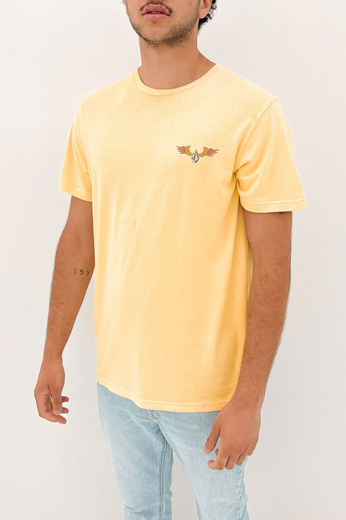 Archer Short Sleeve Tee Yellow