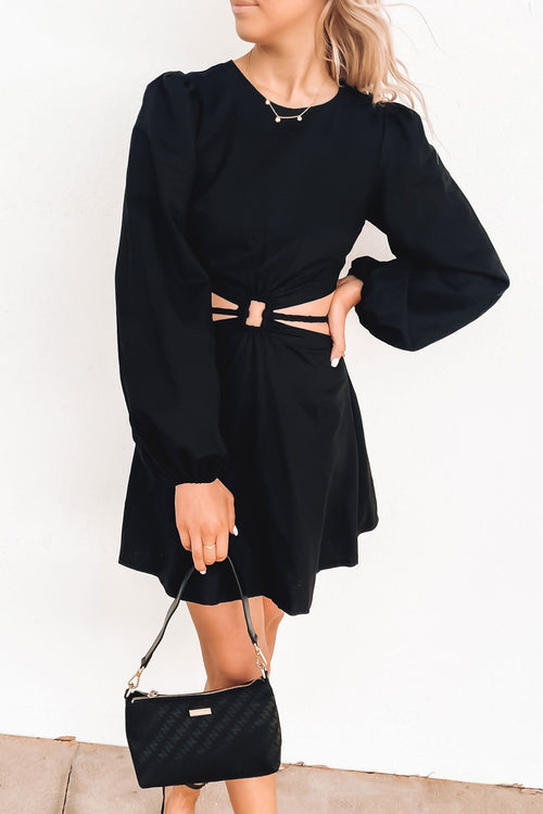 Archie Mini Dress Black