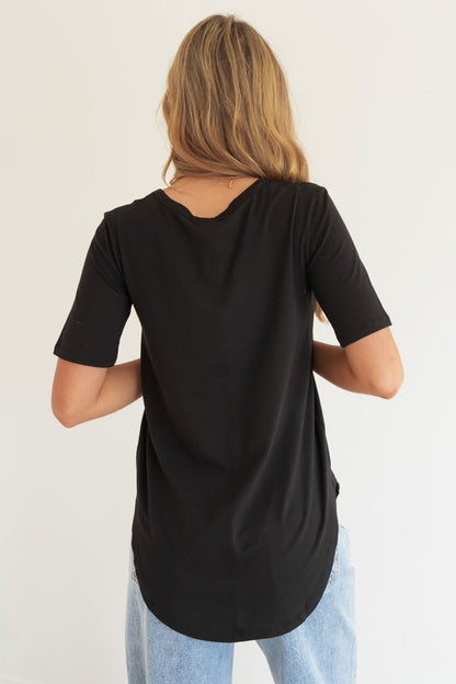Ariana Tee Black